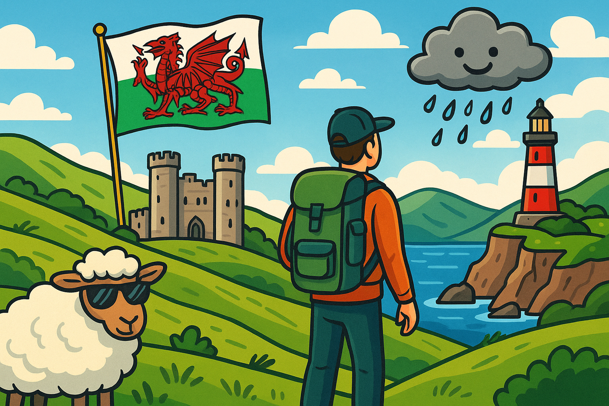 Galles 2025: druidi, castelli e panini al cheddar. Si parte!